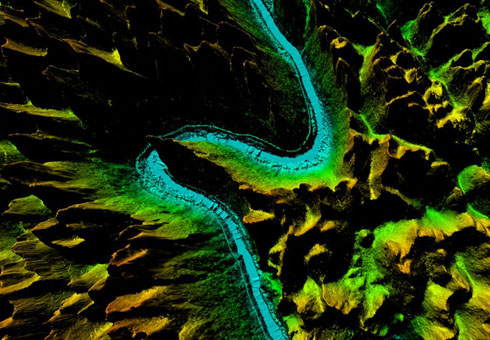 There are many applications of Digital Elevation Model (DEM) in natural resources field, such as environmental analysis, forest management, etc.