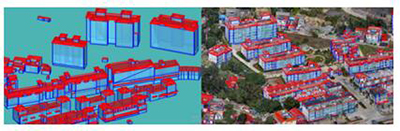 As the initial product of the 3D architectural model, the white model contains information such as the location, height, shape, area, and volume of the building